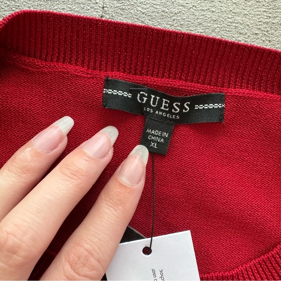 NWT GUESS Sweater Long Sleeve - Picture 6 of 9